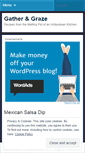 Mobile Screenshot of gatherandgraze.com